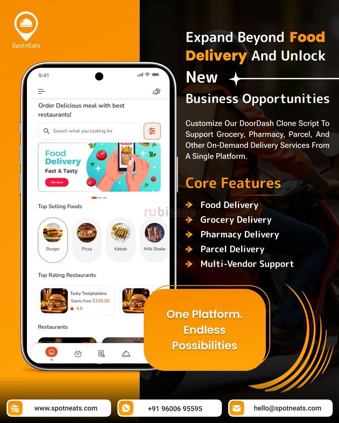 Food Delivery Software – Launch Your Online Ordering Platform Fast