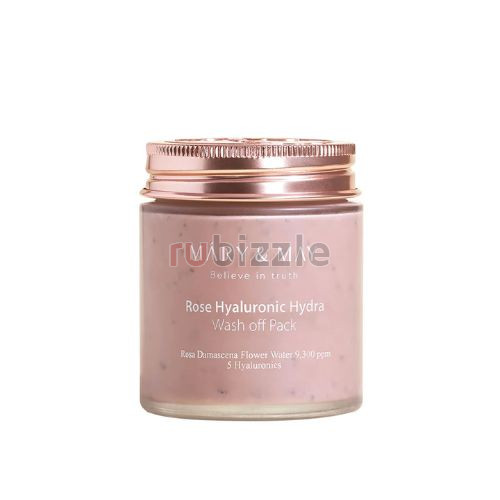 Mary & May Vegan Rose Hyaluronic Hydra Wash Off Pack