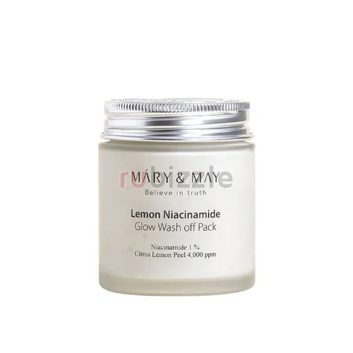 Mary & May Vegan Lemon Niacinamide Glow Wash Off Pack