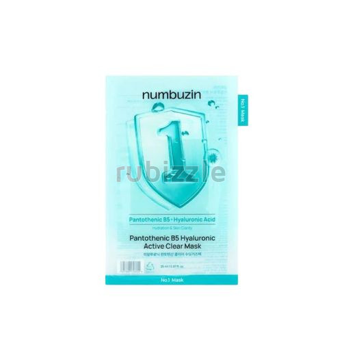 Numbuzin No.1 Pantothenic B5 Hyaluronic Active Clear Mask